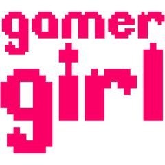 Gamer Girl Mädchen Frau