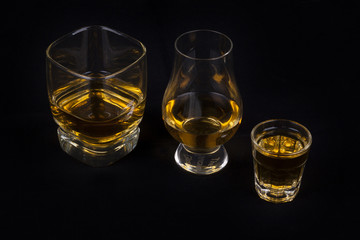 Whisky glasses