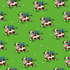 Flying cows pattern