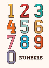 Numbers design