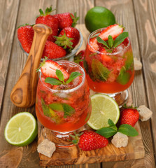 strawberry mojito