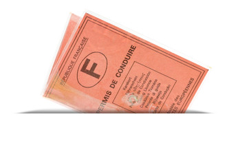 Fototapeta premium permis de conduire