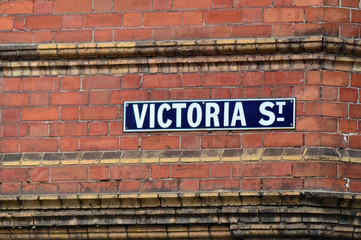 Victoria Street Sign - Melbourne