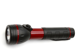Flashlight , isolated on white background