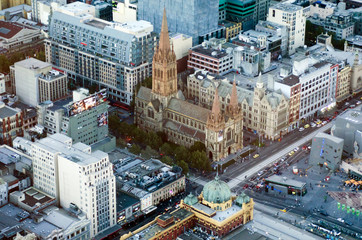 Naklejka premium St Paul's Cathedral - Melbourne