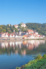Hirschhorn,genannt die Perle des Neckartales