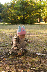 funny little boy closeup