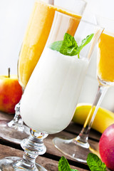 Smoothies and milkshake