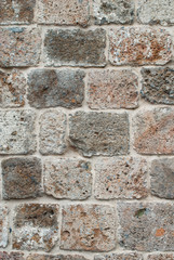 Fototapeta premium Muro con pietre, muratura restauro, sfondo