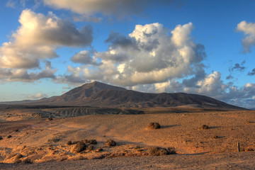 Landscape in Lanzarote, Canary Islands, Spain