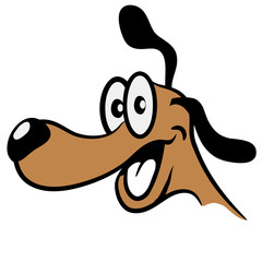 hund fröhlich lustig