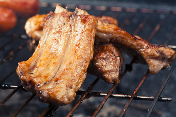 pork ribs with bbq