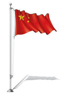 Flag Pole China.