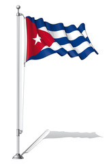 Flag Pole Cuba.