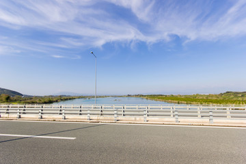 highway bridge in Greece