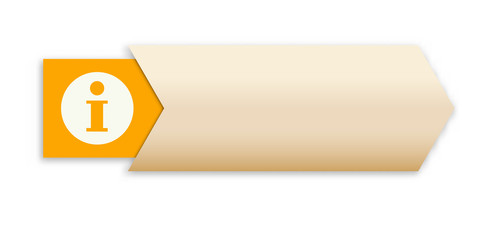 Fototapeta premium the arrow with info icon