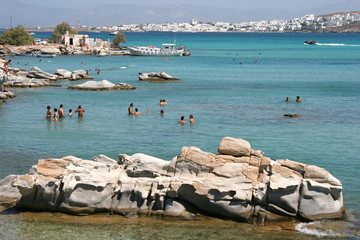 Kolymbithres Beach Paros Cyclades Greece 05 - obrazy, fototapety, plakaty