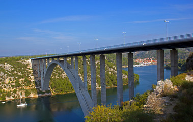 Fototapeta premium Brücke in Kroatien