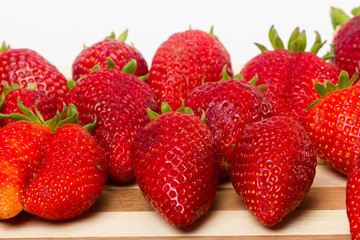 fresh strawberries