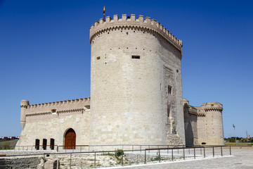 Fototapeta na wymiar Castle of Arevalo in Avila