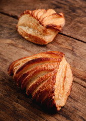 Fresh baked brioches 