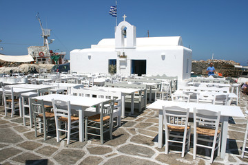 Port Church Naoussa Paros Cyclades Greece 03