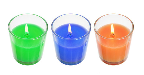 Candles in Glasses