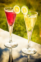 alcoholic cocktails composition