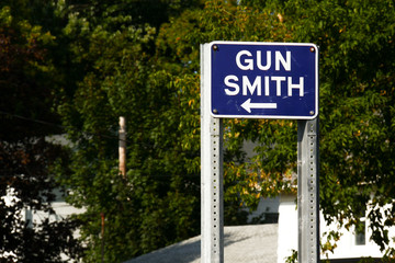 Gun Smith Sign