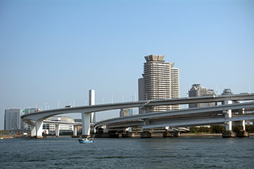 Rainbow Bridge, Tokyo, Japan