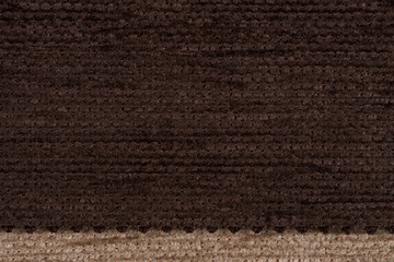 Brown fabric