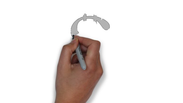 Dollar W&auml;hrung Geld Dollarzeichen grau