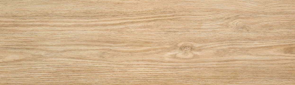 Wood texture background, light long wooden plank or laminate board