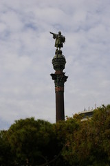 Obraz premium Christoph Columbus Säule - Barcelona