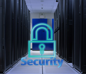 Server room Lock Key : Security concept