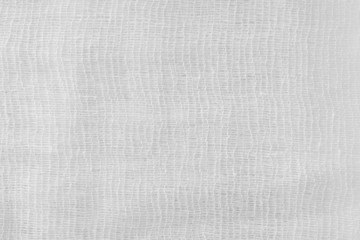 the painted gauze texture of white color - 64485766