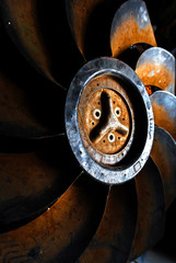 Still Life Old propeller .