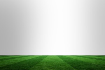 Football pitch under chrome