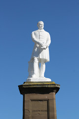Statue of Scottish doctor and reformer Joseph Hume