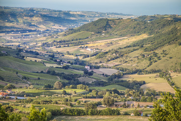 Fototapeta premium Paesaggio della campagna marchigiana