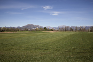 Paesaggio della verde Brianza