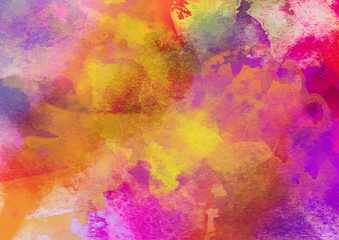 Obraz na płótnie Canvas Colorful Watercolor Background.