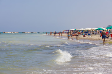Spiaggia riviera adriatica