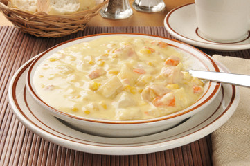 Chicken corn chowder