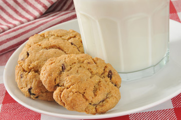 Cookies and milk
