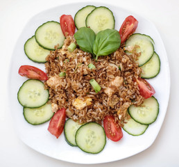 baked rice thai style