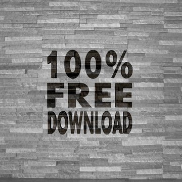 100 percent free download label  on noble stone texture