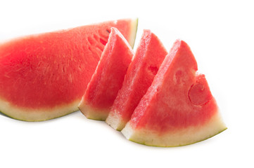Watermelon isolation white background