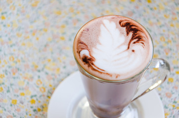 Hot chocolate drink