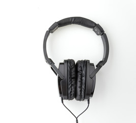 Headphone isolated on white